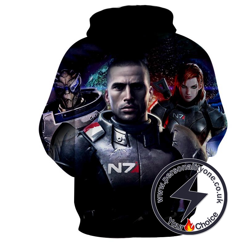 Mass Effect - Mass Effect Sweat Shirt - Mass Effect Hoodies